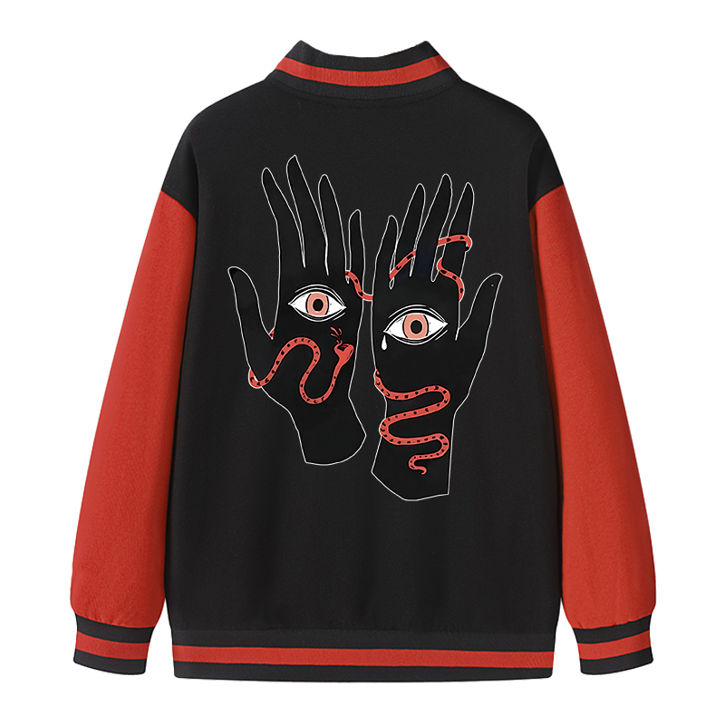 Tokyocanvas The Eyes Will Not Deceive You Varsity Jacket