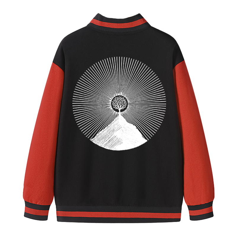 Tokyocanvas Your Mountain Varsity Jacket