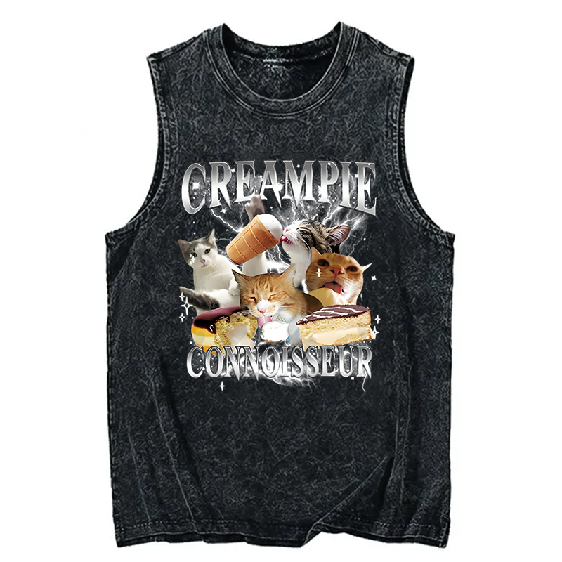 Tokyocanvas Creampie Connoisseur Meme Washed Tank