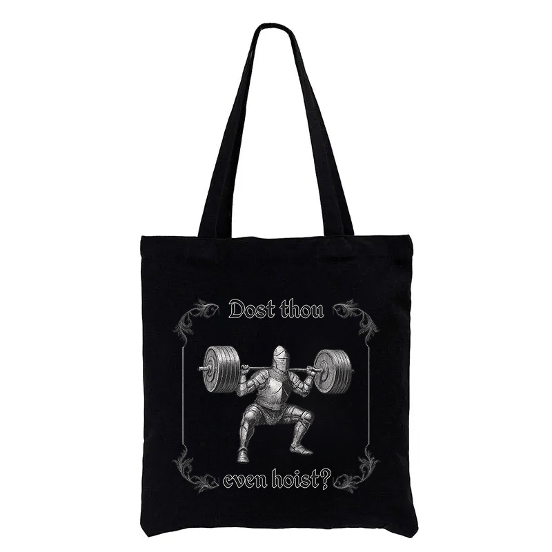 Tokyocanvas Dost Thou Even Hoist Tote Bag