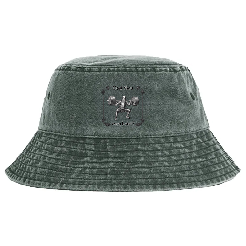 Tokyocanvas Dost Thou Even Hoist Washed Bucket Hat