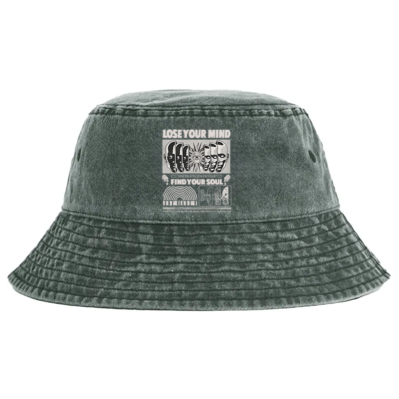 Tokyocanvas Lose Mind Find Soul Washed Bucket Hat