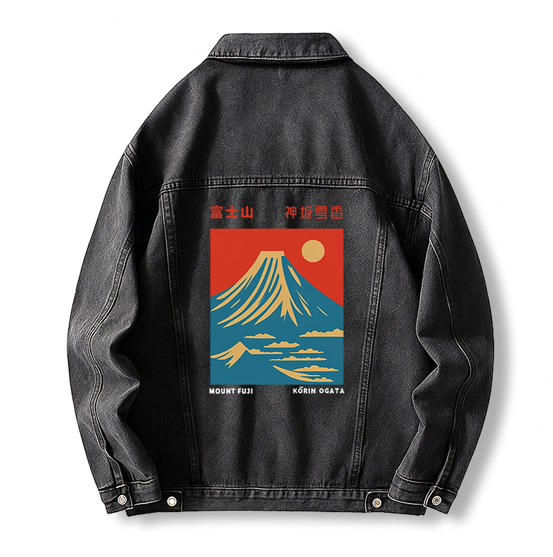 Tokyocanvas Mount Fuji Vintage Jean Jackets