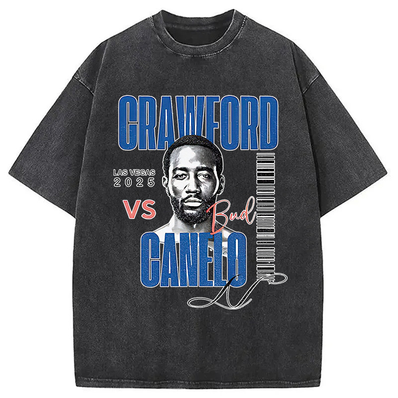 Tokyocanvas Terence Crawford Boxer Washed T-Shirt