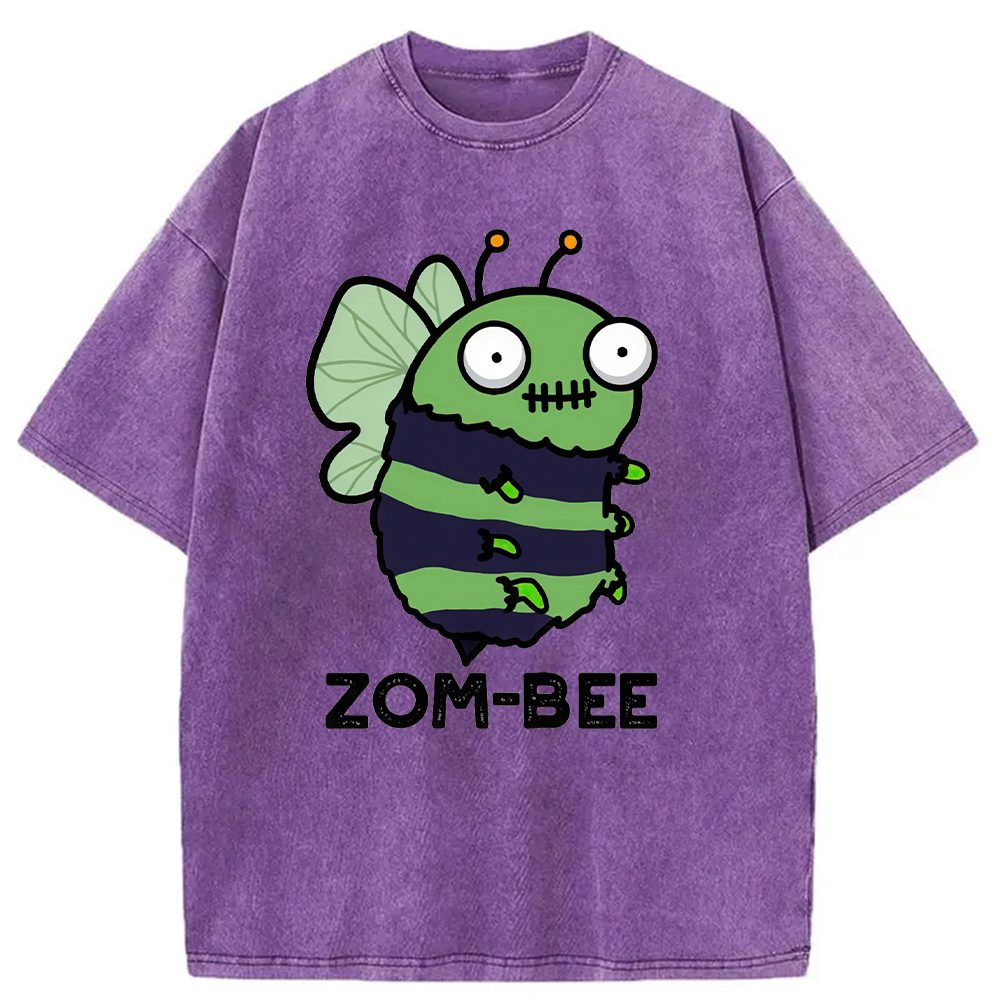Tokyocanvas Zom-bee Boy Washed T-Shirt