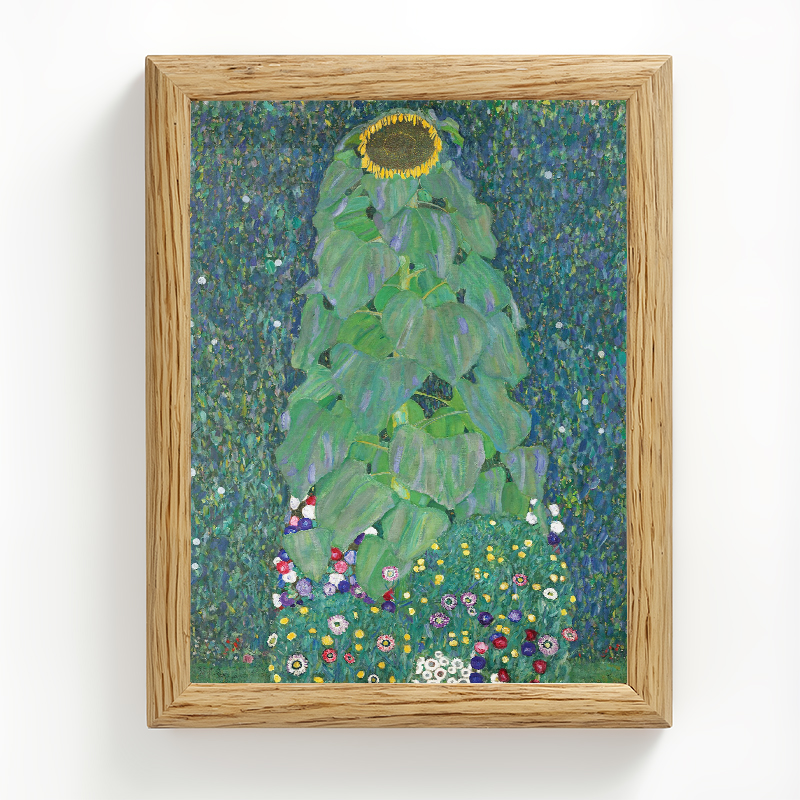 Tokyocanvas Sunflower Field Framed Art Print