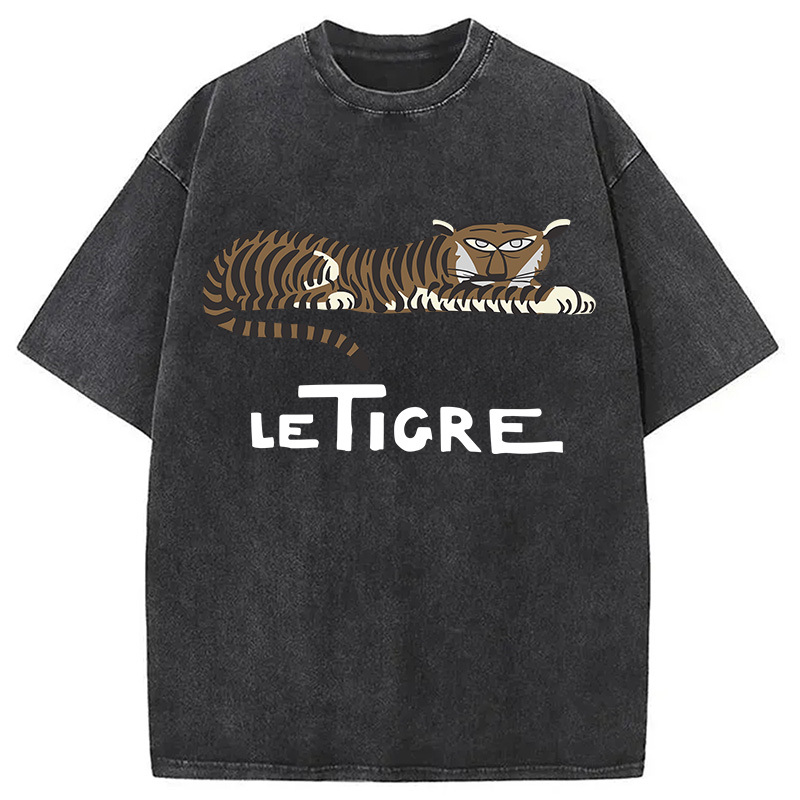 Tokyocanvas Le Tigre Washed T-Shirt