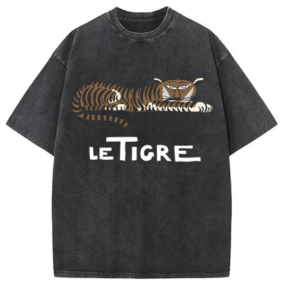 Tokyocanvas Le Tigre Washed T-Shirt