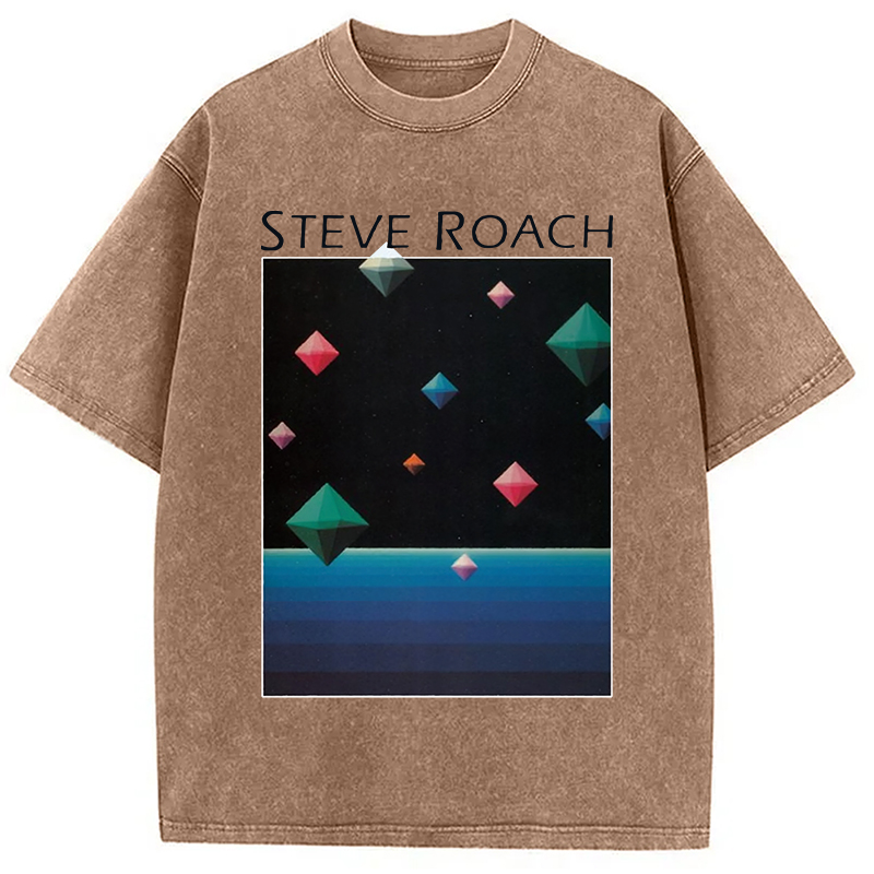 Tokyocanvas Steve Roach Structures From Silence Washed T-Shirt