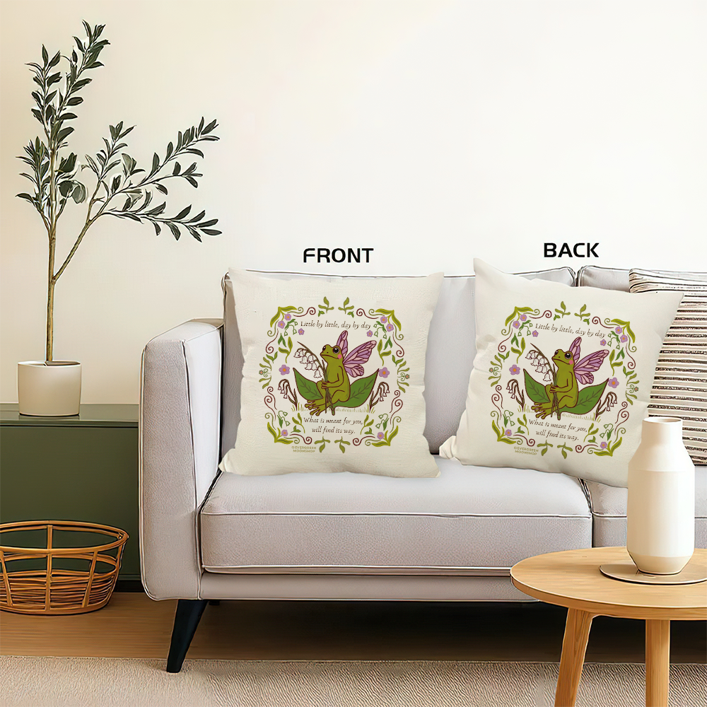 Tokyocanvas Frog Fairy Pillow