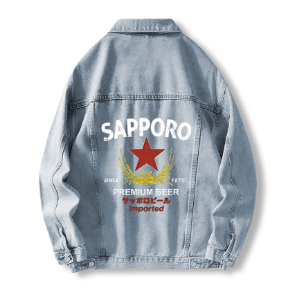 Tokyocanvas Sapporo Beer Essential Jean Jackets