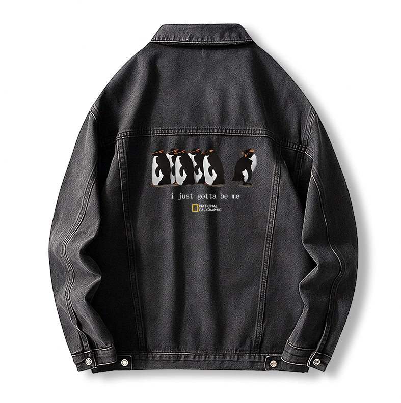 Tokyocanvas I Just Gotta Be Me Penguins Jean Jackets