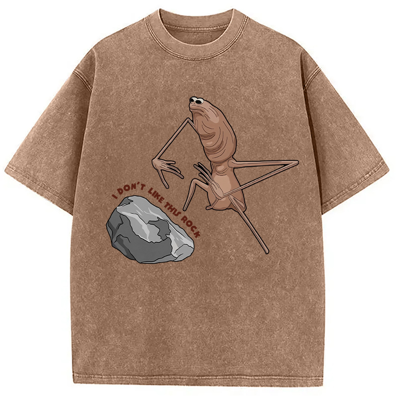 Tokyocanvas I Don't Like This Rock Washed T-Shirt