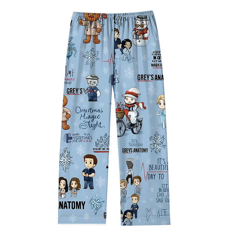 Tokyocanvas Greys Anatomy Pajama Set