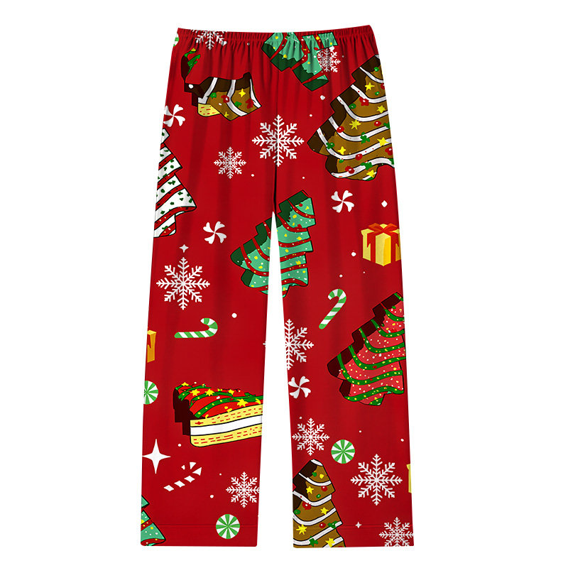 Tokyocanvas Christmas Tree Party Pajama Set