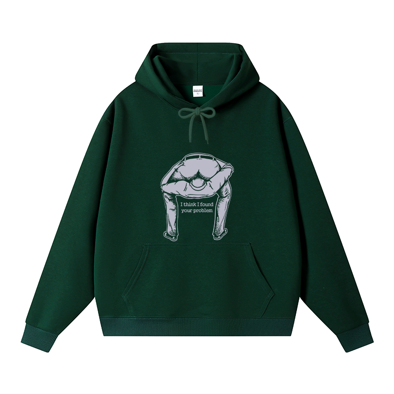 Tokyocanvas I Found Your Problem Fleece Lined Hoodie