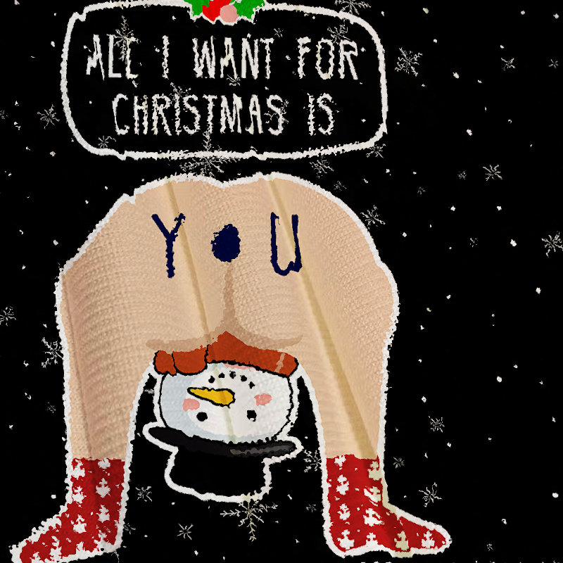 Tokyocanvas Hilarious Situations Christmas Ugly Sweatshirt