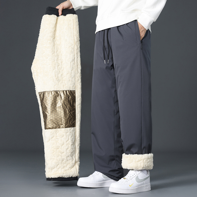 Tokyocanvas Thermal Knee-Protecting Fleece Sweatpants