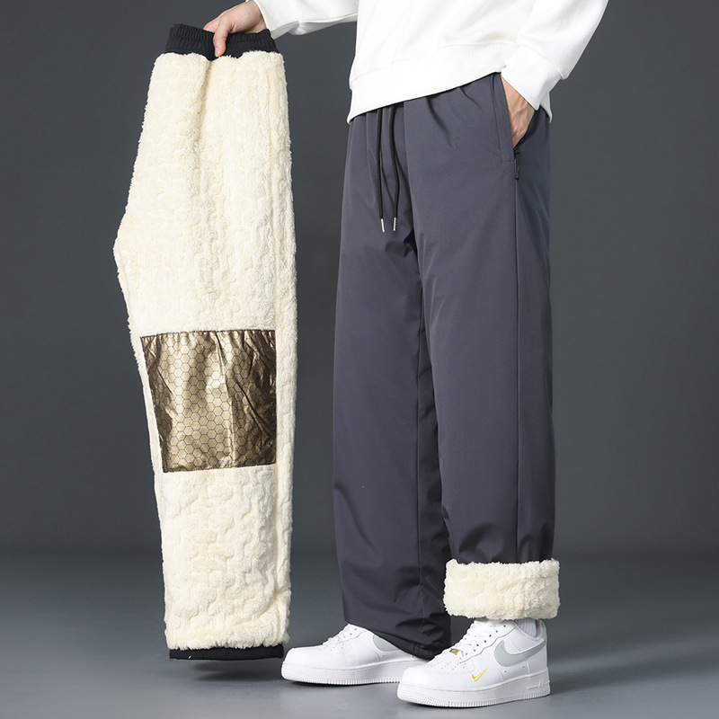 Tokyocanvas Thermal Knee-Protecting Fleece Sweatpants