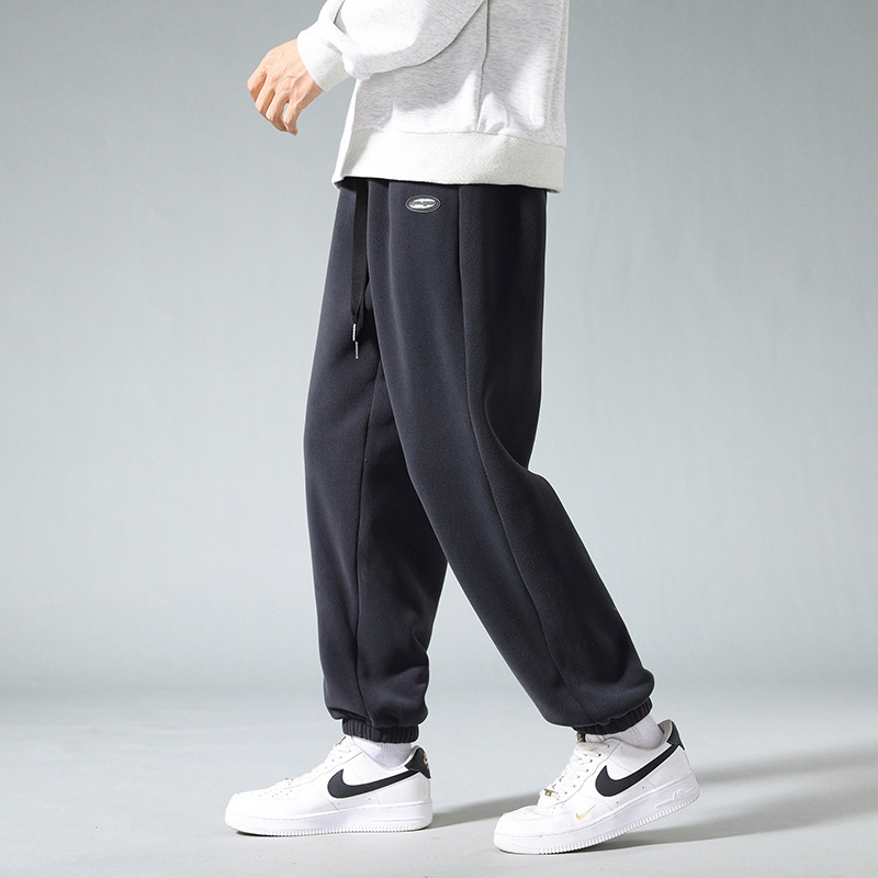 Tokyocanvas Metallic-tone NPA Cuffed Fleece Sweatpants