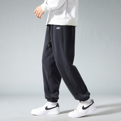 Tokyocanvas Metallic-tone NPA Cuffed Fleece Sweatpants
