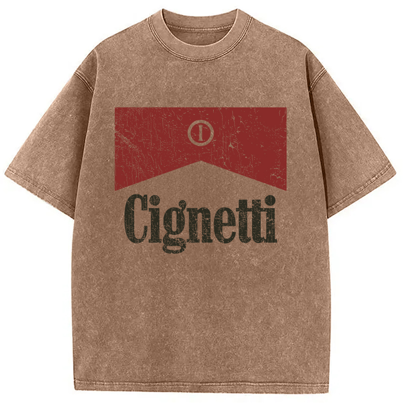Tokyocanvas Vintage cignetti 90s Washed T-Shirt