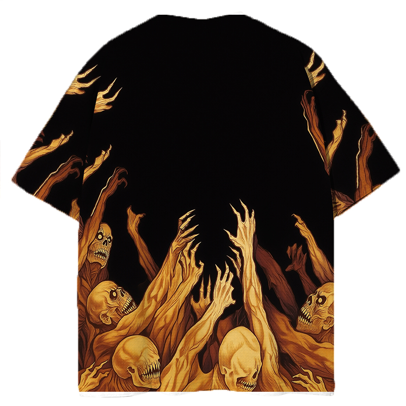 Tokyocanvas Redemption Of The Skull Graphic Print T-shirt