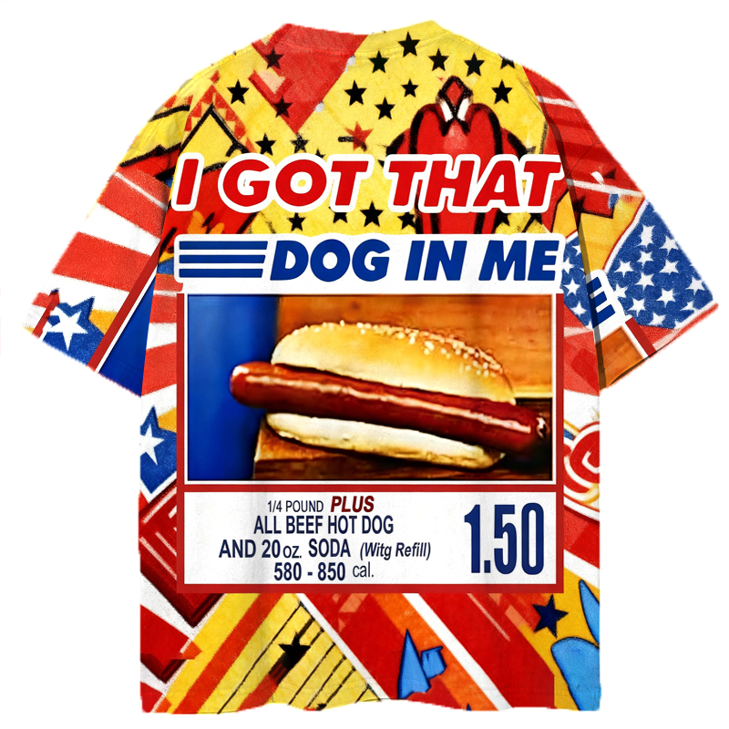 Tokyocanvas I Got That Dog Graphic Print T-shirt