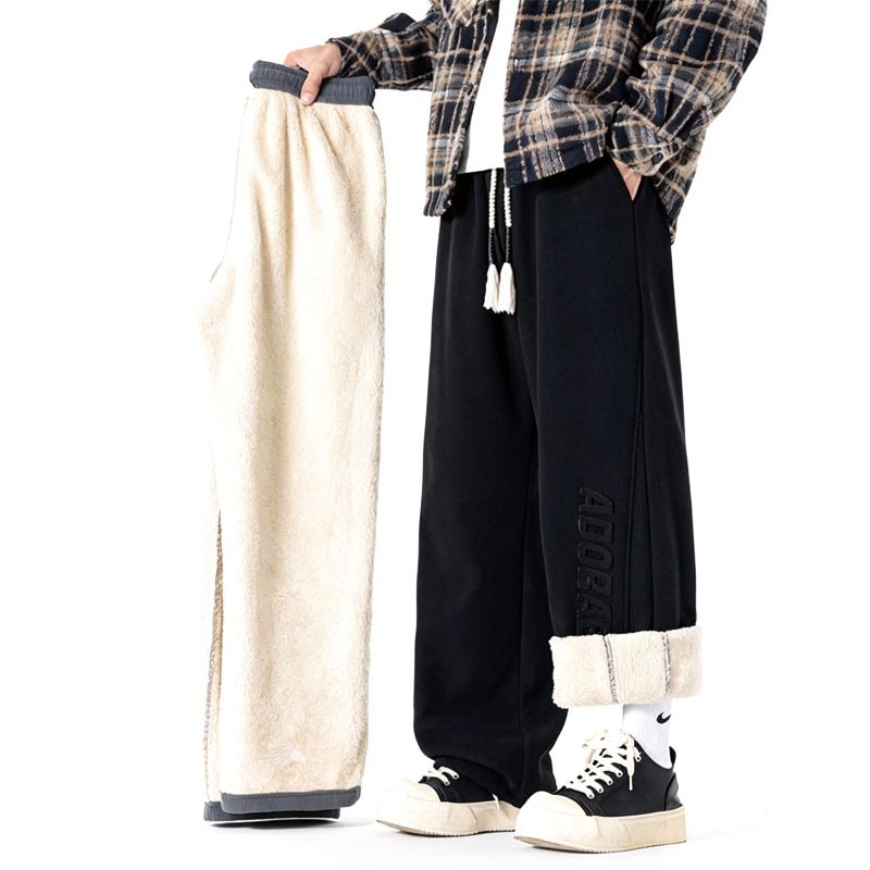 Tokyocanvas 3D Letters Fleece Sweatpants