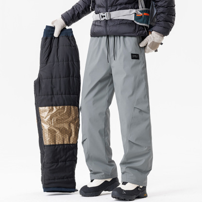 Tokyocanvas Knee Guard Ski Fleece Sweatpants