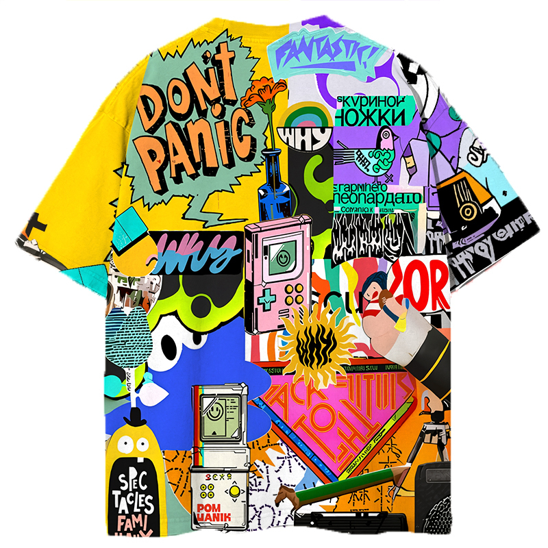 Tokyocanvas Vintage 80s Graphic Print T-shirt