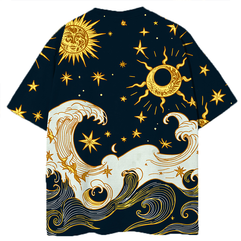 Tokyocanvas Celestial Graphic Print T-shirt
