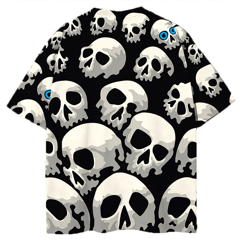 Tokyocanvas Fantasy Son of Skulls Graphic Print T-shirt