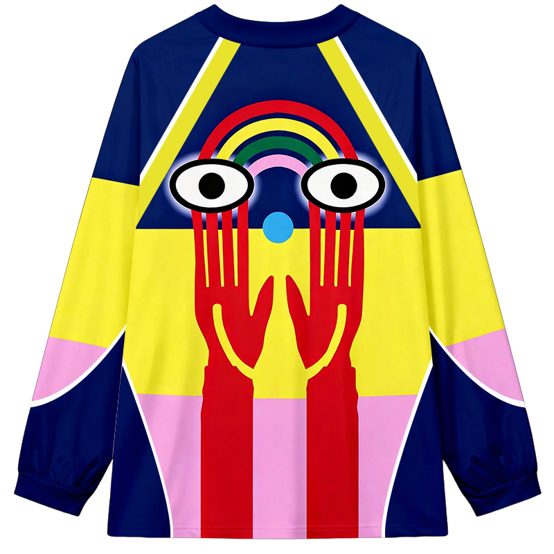 Tokyocanvas New Eyes Graphic Long-sleeve T-Shirt