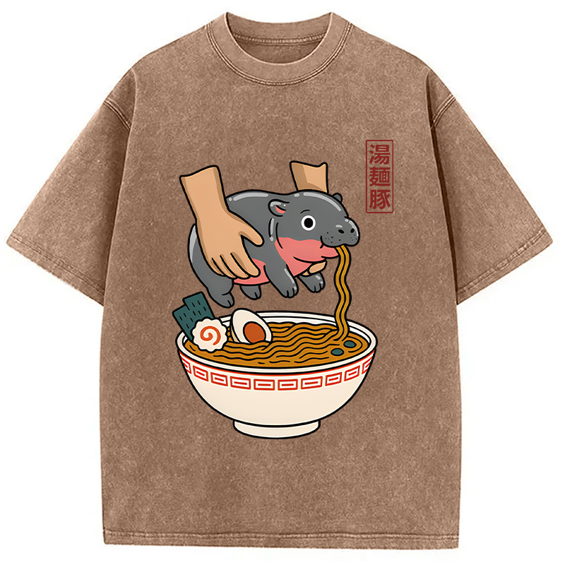 Tokyocanvas Noodles Got Me Washed T-Shirt