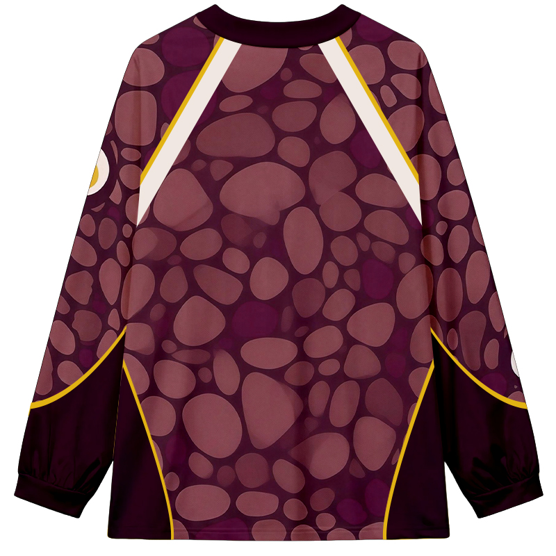 Tokyocanvas Big Mouth Monster Long Sleeve Graphic Print T-Shirt