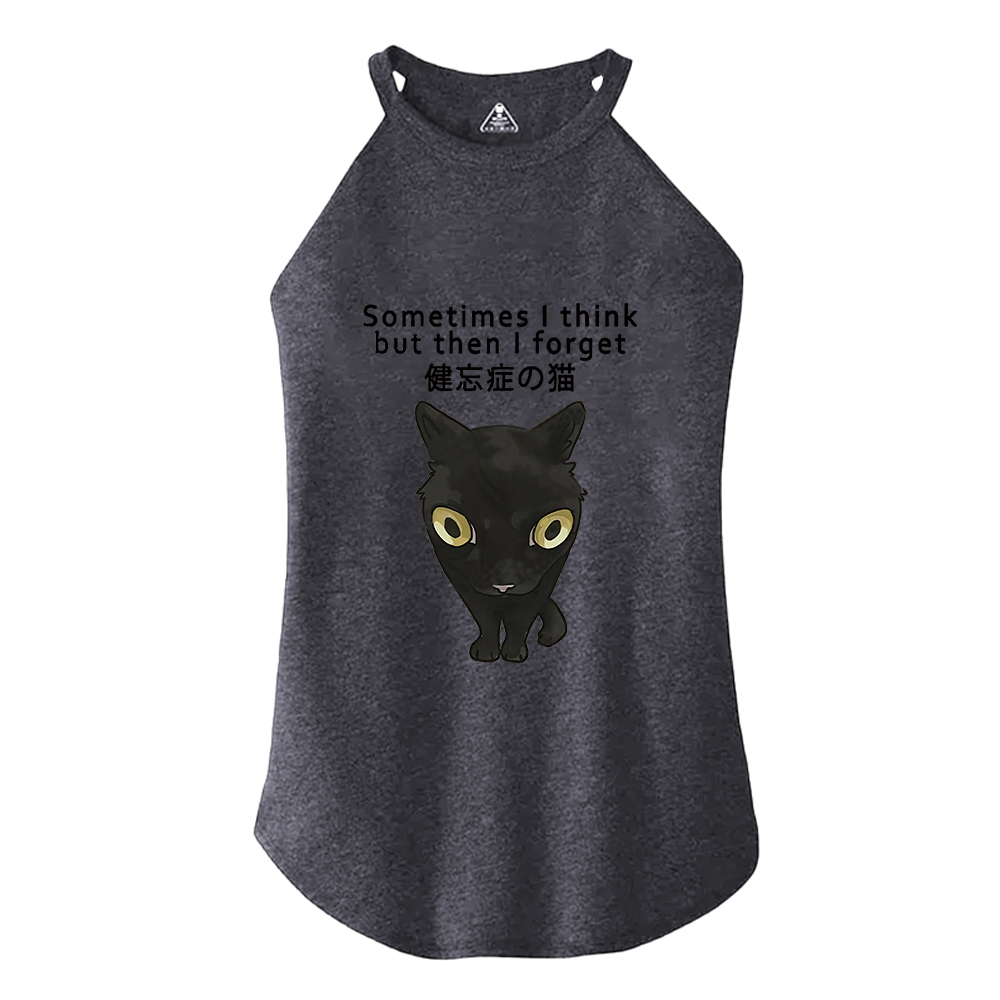 Tokyocanvas Amnesiac Cat Cotton Tank