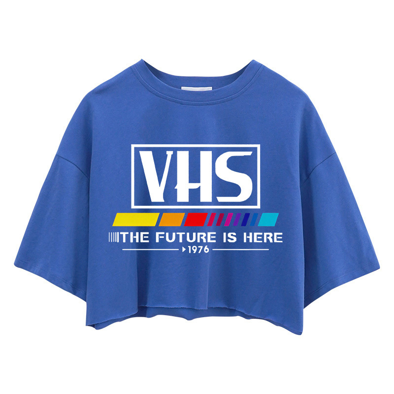 Tokyocanvas VHS 1976 Vintage Crop Top