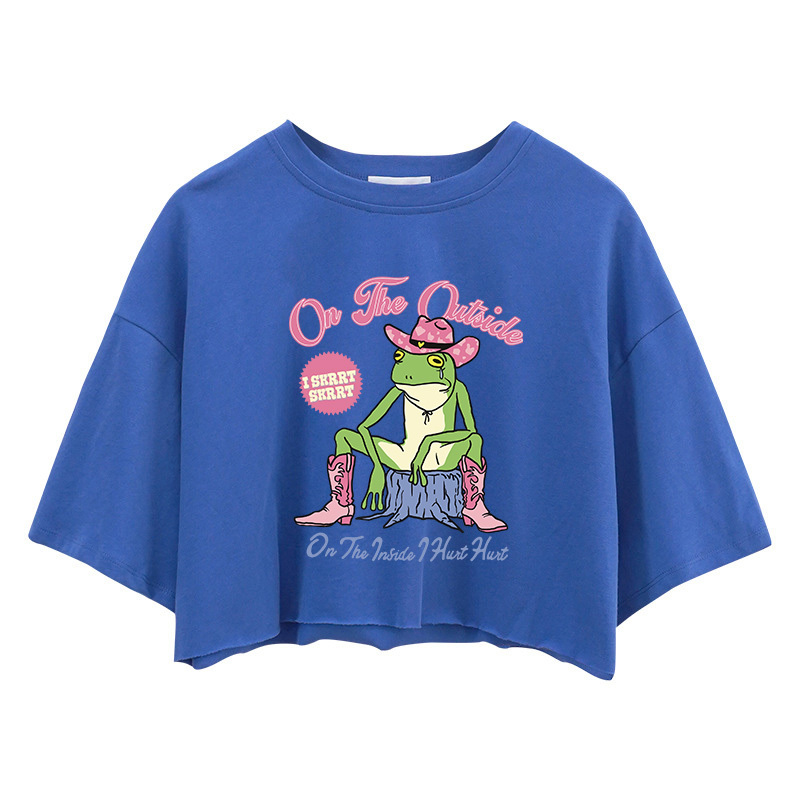 Tokyocanvas On the Outside Crop Top