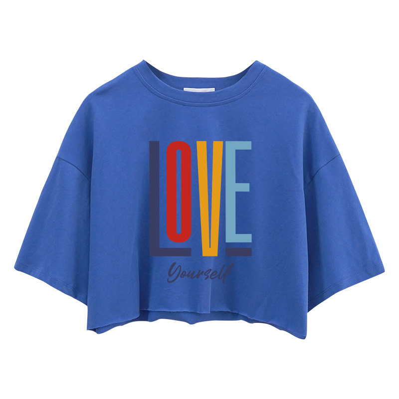 Tokyocanvas LOVE Yourself Crop Top
