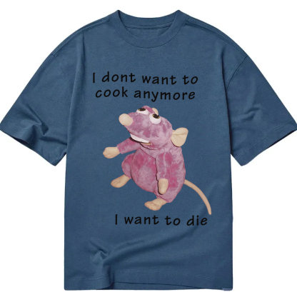 Tokyocanvas I Don't Want To Cook Anymore Classic T-Shirt