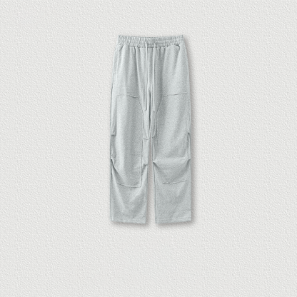 Tokyocanvas Raw-edge Straight-leg Sweatpants