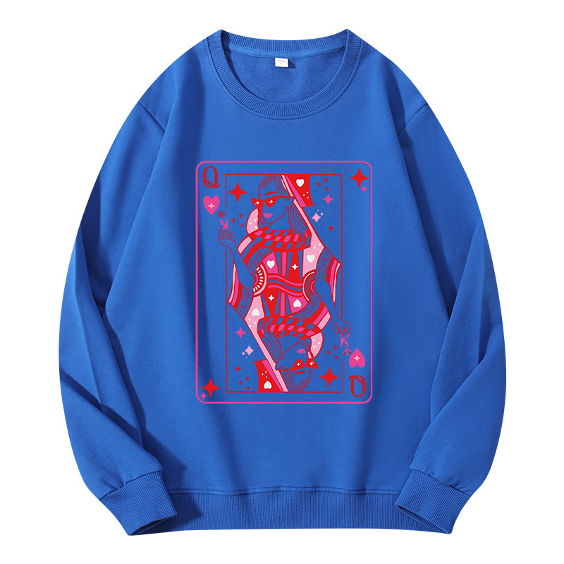 Tokyocanvas Queen of Hearts Valentine Classic Sweatshirt