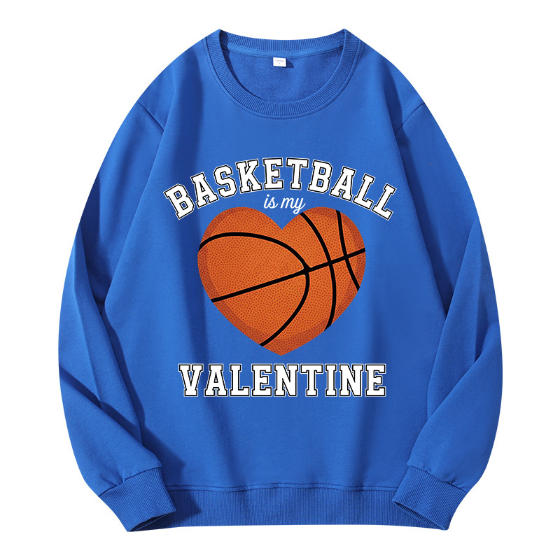 Tokyocanvas Basketball Is My Valentine Classic Sweatshirt
