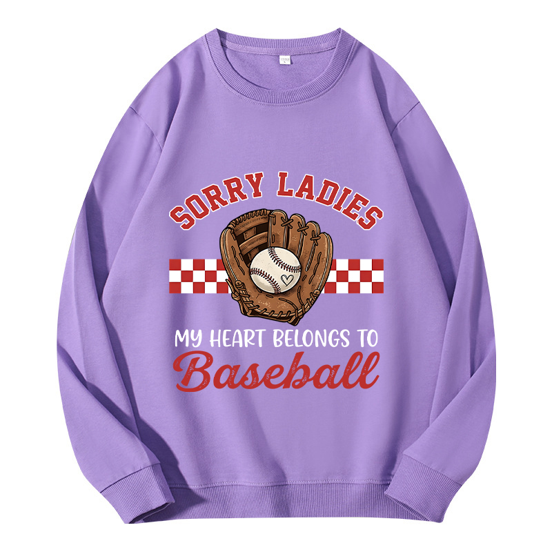 Tokyocanvas Funny Baseball Valentine Classic Sweatshirt