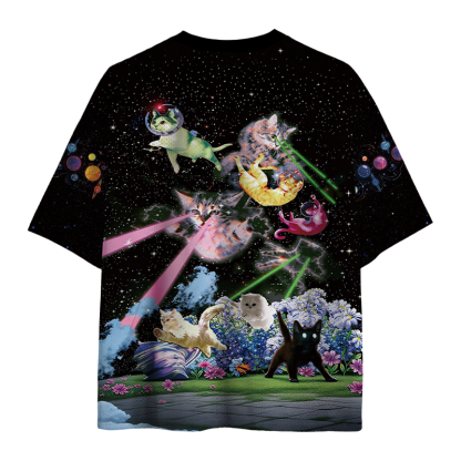 Tokyocanvas Fun Cat Mesh Jersey