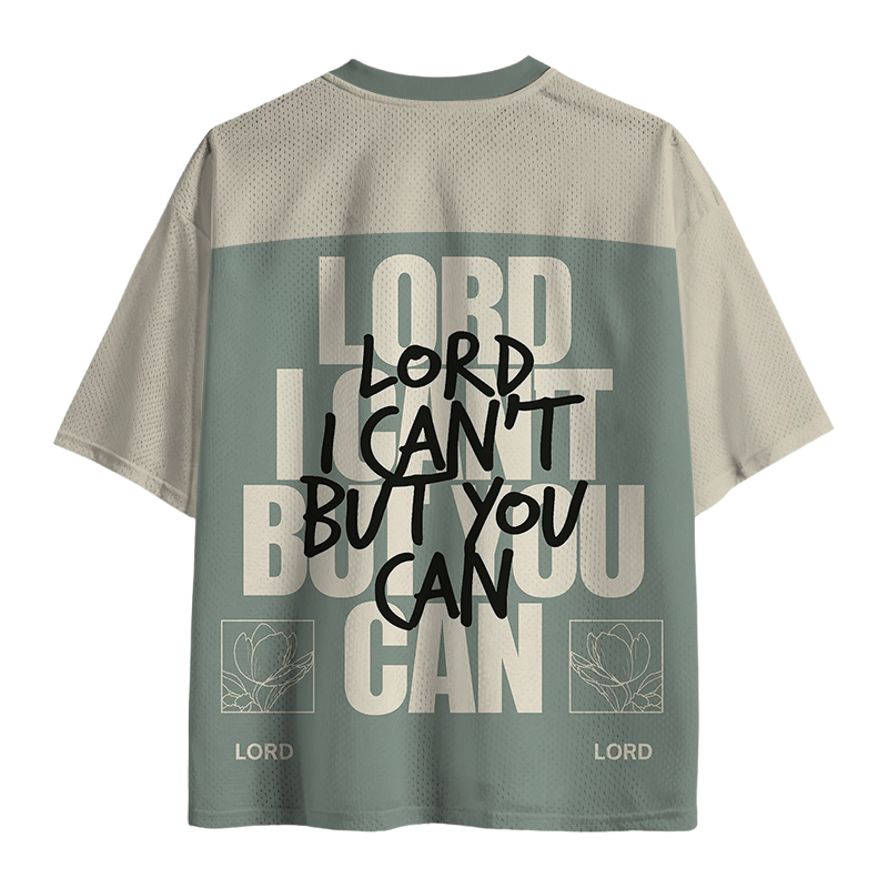 Tokyocanvas Lord I Can't But You Mesh Jersey