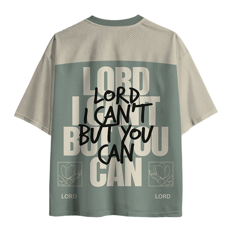 Tokyocanvas Lord I Can't But You Mesh Jersey