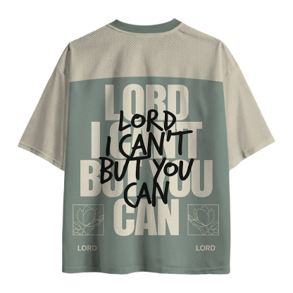 Tokyocanvas Lord I Can't But You Mesh Jersey