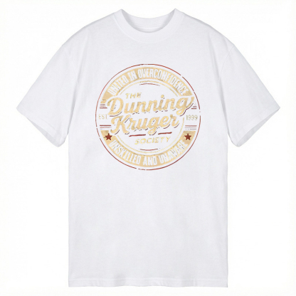 Tokyocanvas The Dunning-Kruger Society Classic T-Shirt